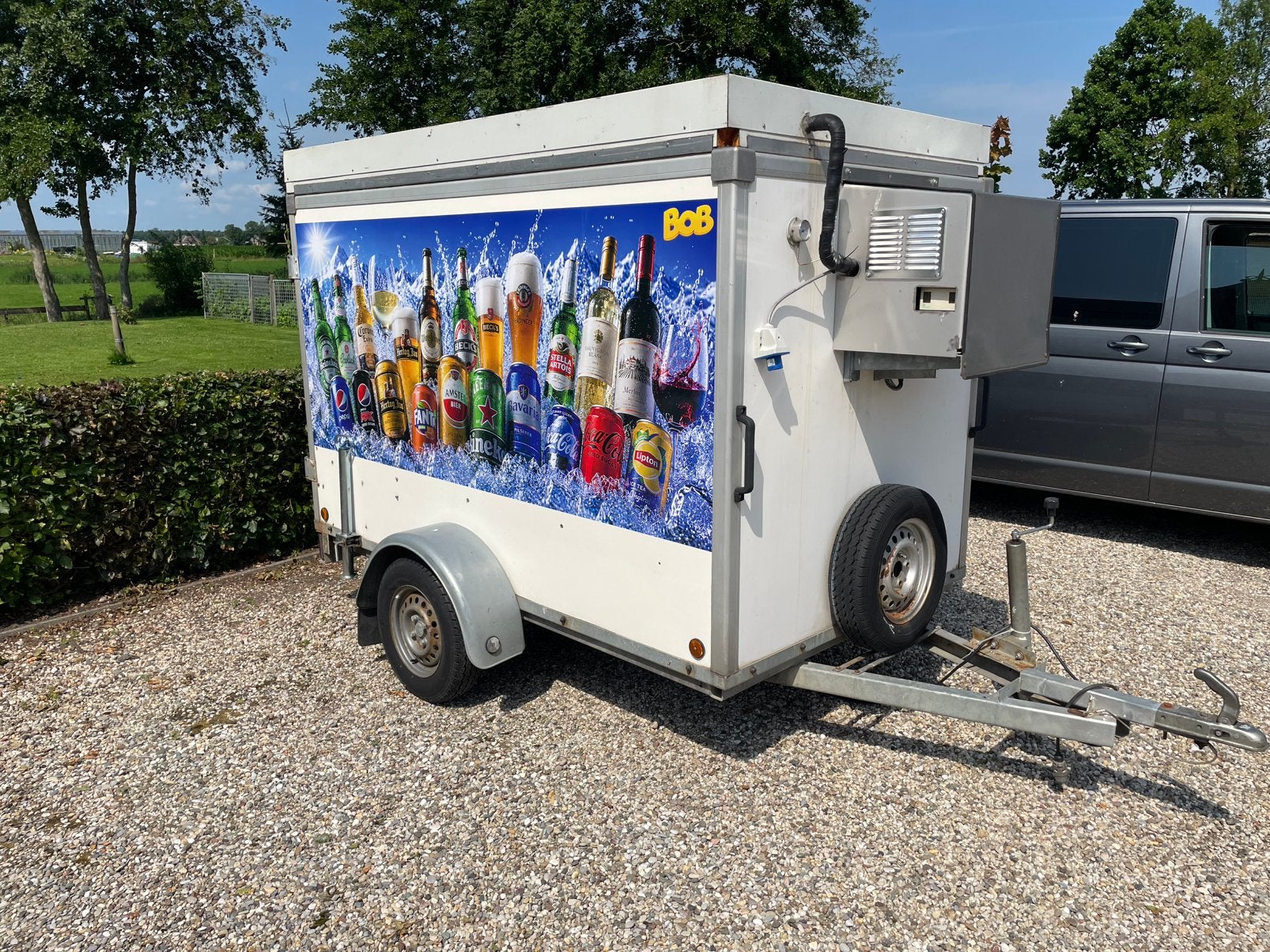 Koelaanhanger / koelwagen te huur, Hobby en Vrije tijd, Feestartikelen | Verhuur, Nieuw, Overige, Ophalen of Verzenden