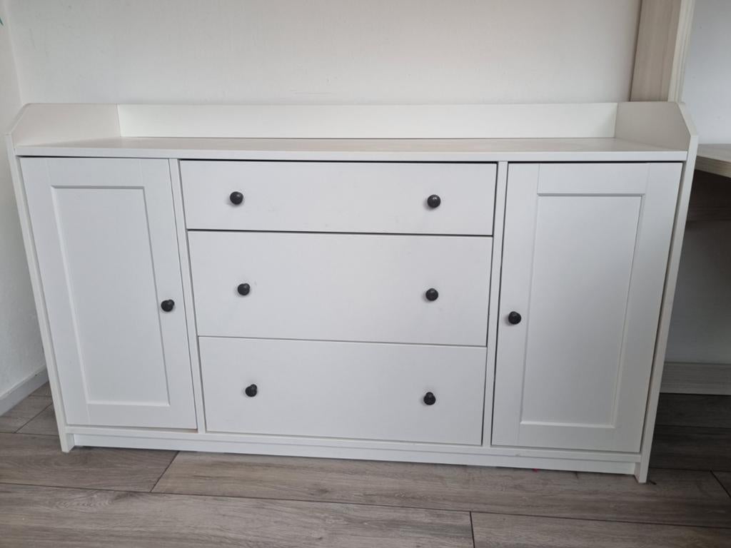 Wit dressoir ikea, erg netjes, Ophalen, Gebruikt, 25 tot 50 cm, 150 tot 200 cm