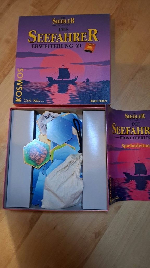 Bordspel Catan de Zeevaarders Duitse versie idem als NL, Een of twee spelers, Ophalen of Verzenden, Nieuw, 999 Games