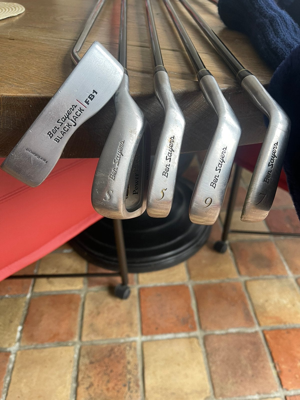 Golfclubs ben sayers, Ophalen, Gebruikt, Set