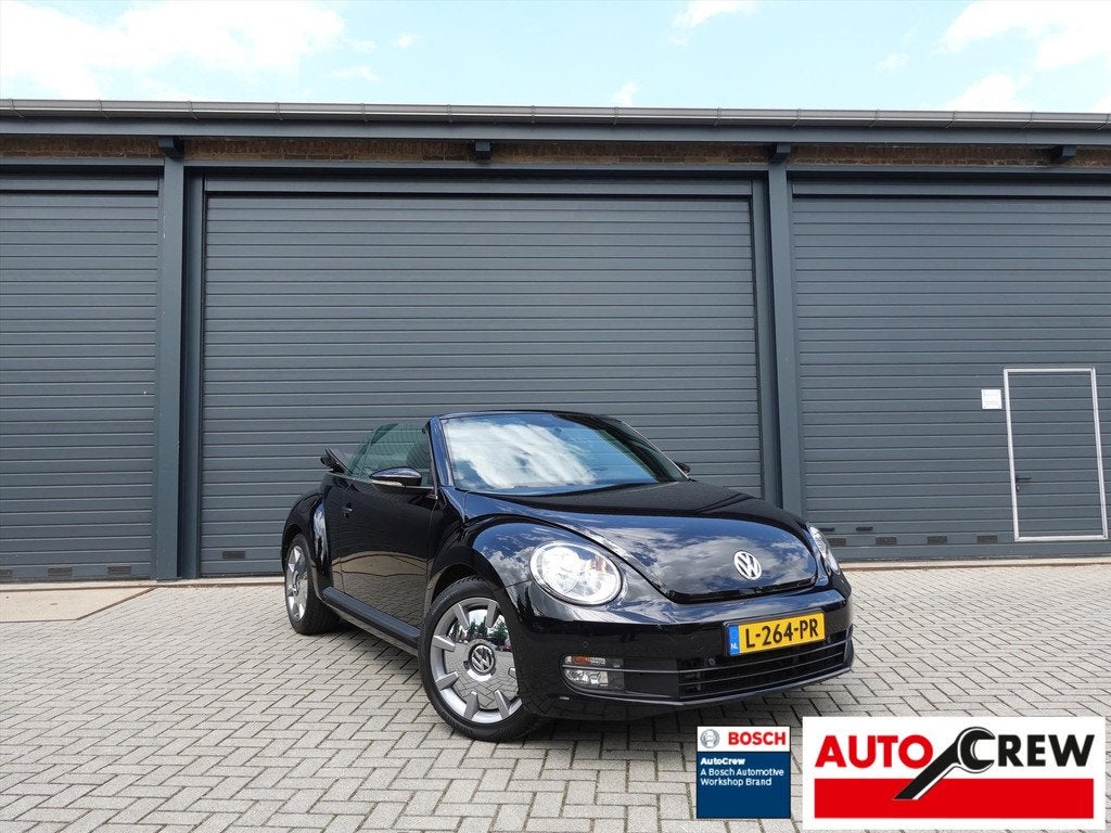 VOLKSWAGEN Beetle 1.2 TSI Design RIJKLAAR/STOELVERWARMING/CL, Stof, Gebruikt, 4 cilinders, Cabriolet