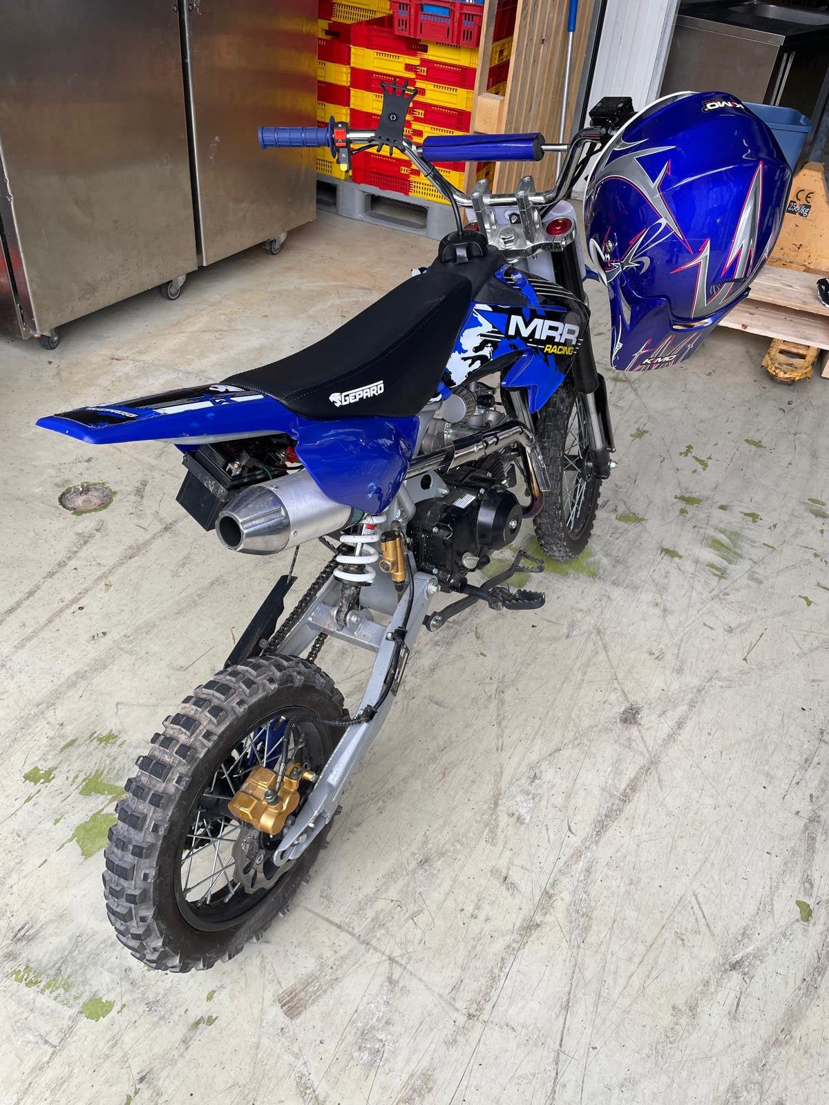 Crosser 125cc, Fietsen en Brommers, Brommers | Crossbrommers, Ophalen, Zo goed als nieuw, Overige merken