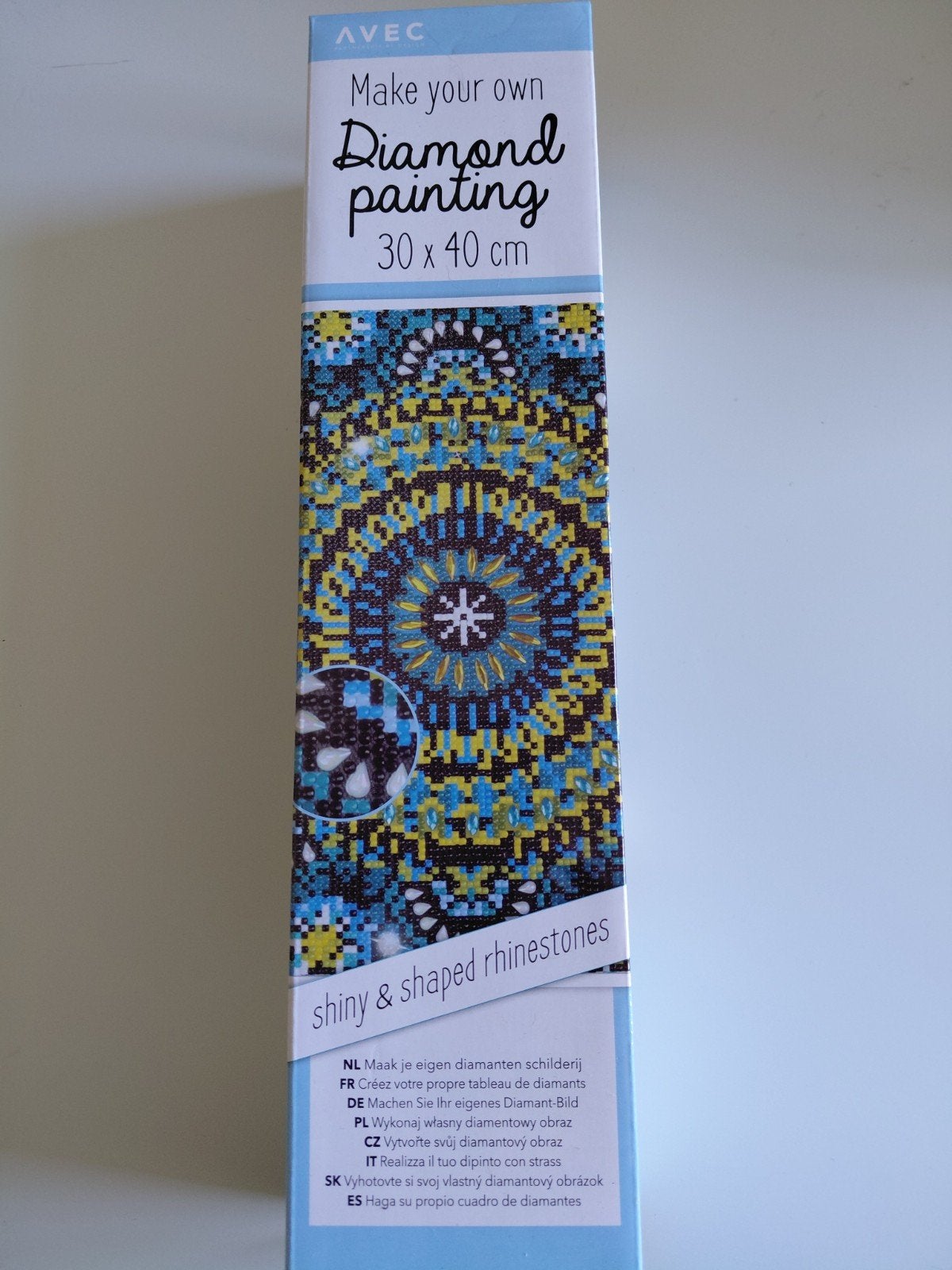 Diamond painting. Mandala. 30x40 cm. Nieuw., Ophalen of Verzenden, Nieuw, Knutselwerk