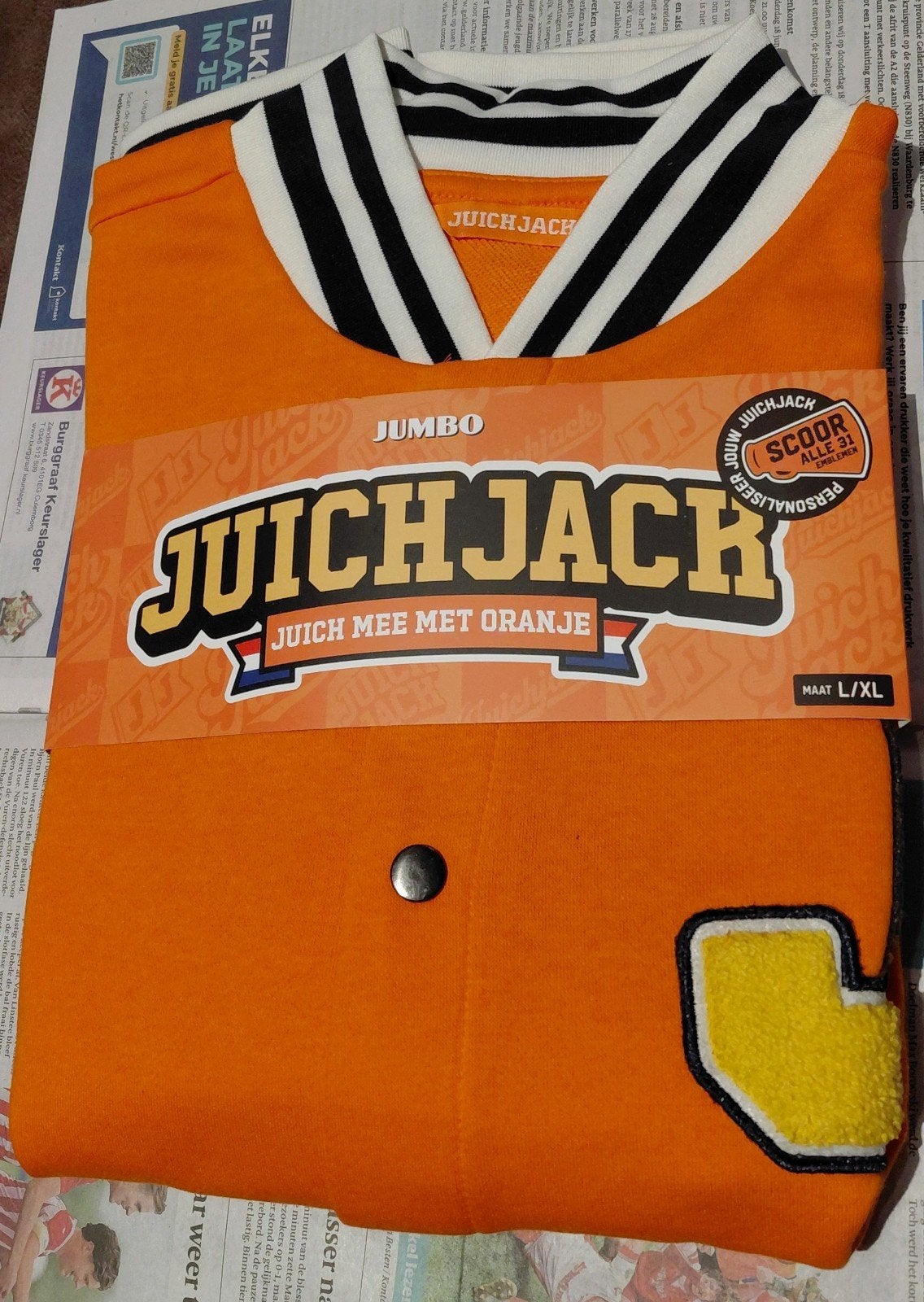 Jumbo Juich Jack Maat XXS/XS  S/M  L/XL  XXL, Verzamelen, Supermarktacties, Jumbo, Ophalen of Verzenden