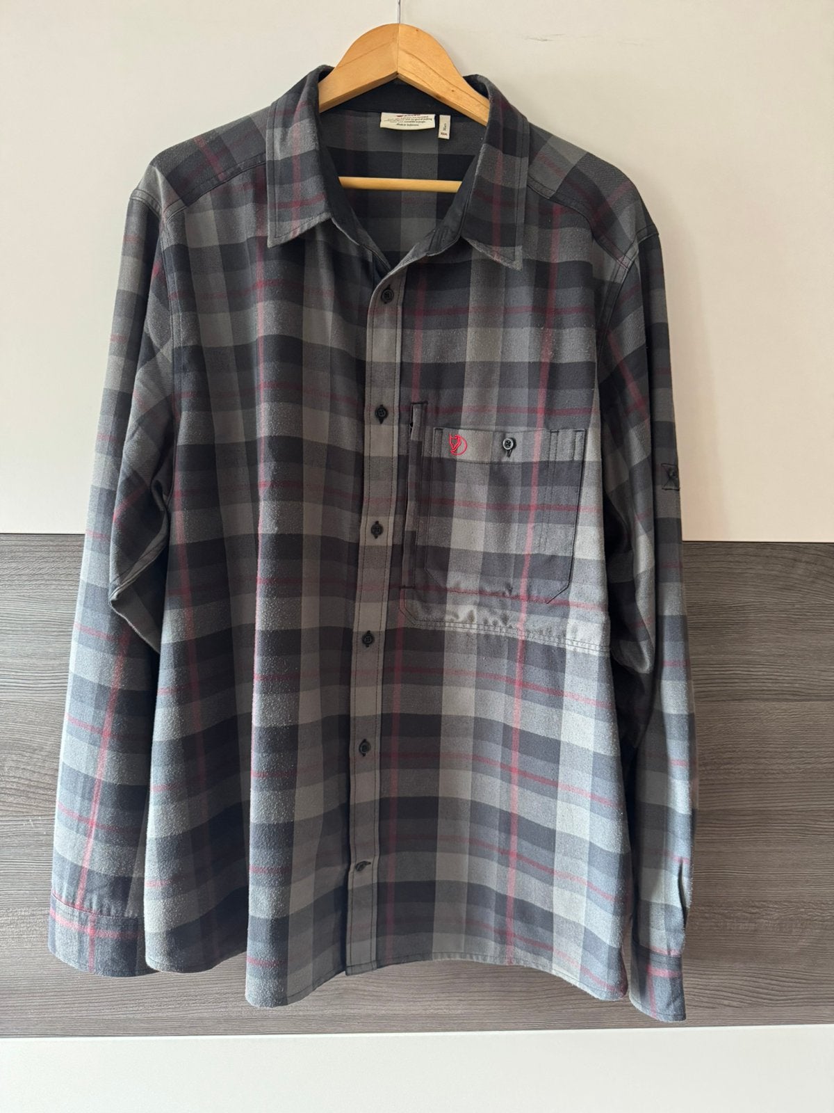 Fjallraven Fjallglim outdoor shirt hemd xxxl, Ophalen of Verzenden, Zo goed als nieuw, Overige halswijdtes