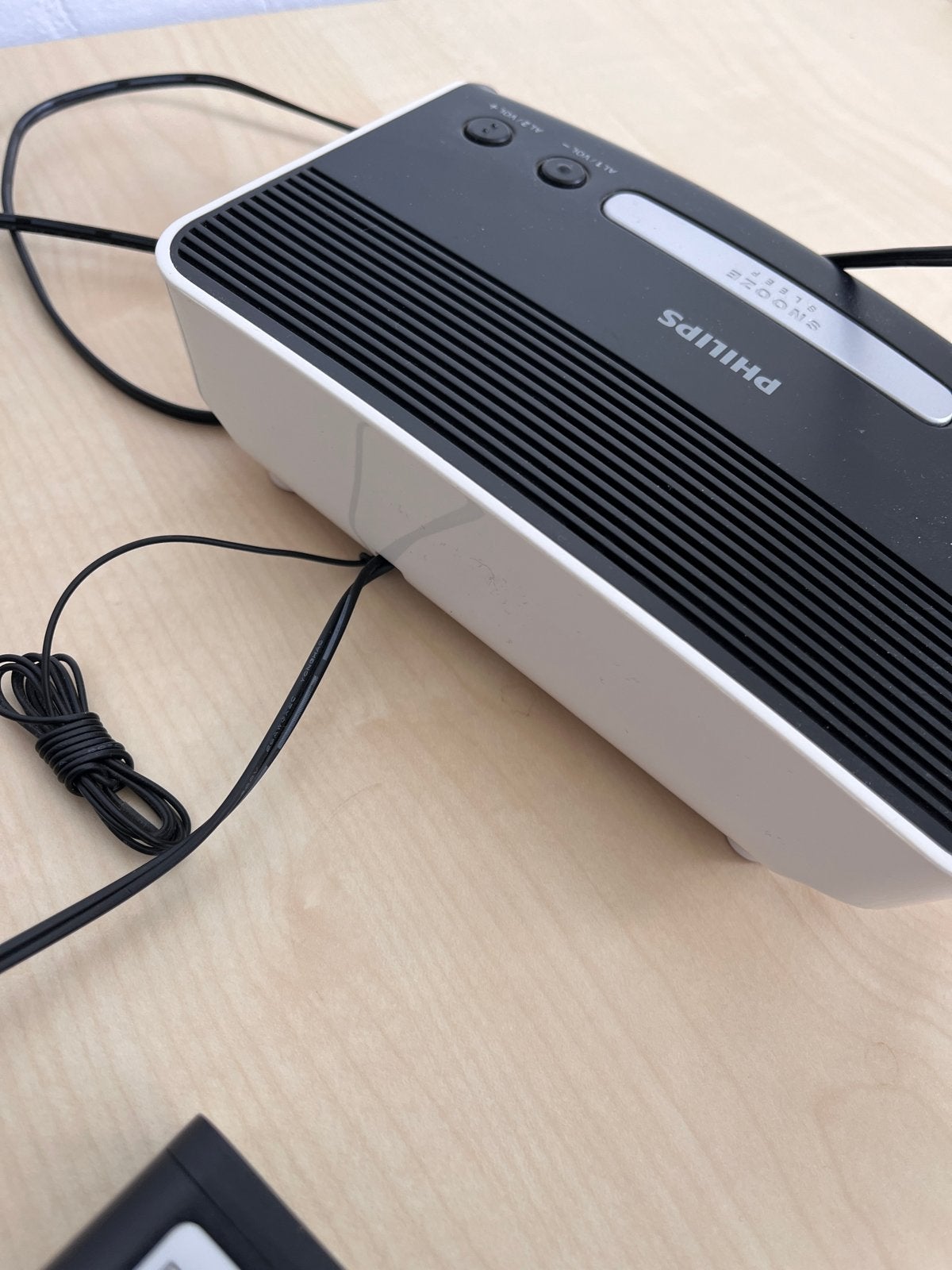 Philips Wekker Radio - Werkt op Batterij & Netstroom, Witgoed en Apparatuur, Wekkers, Ophalen of Verzenden, Zo goed als nieuw