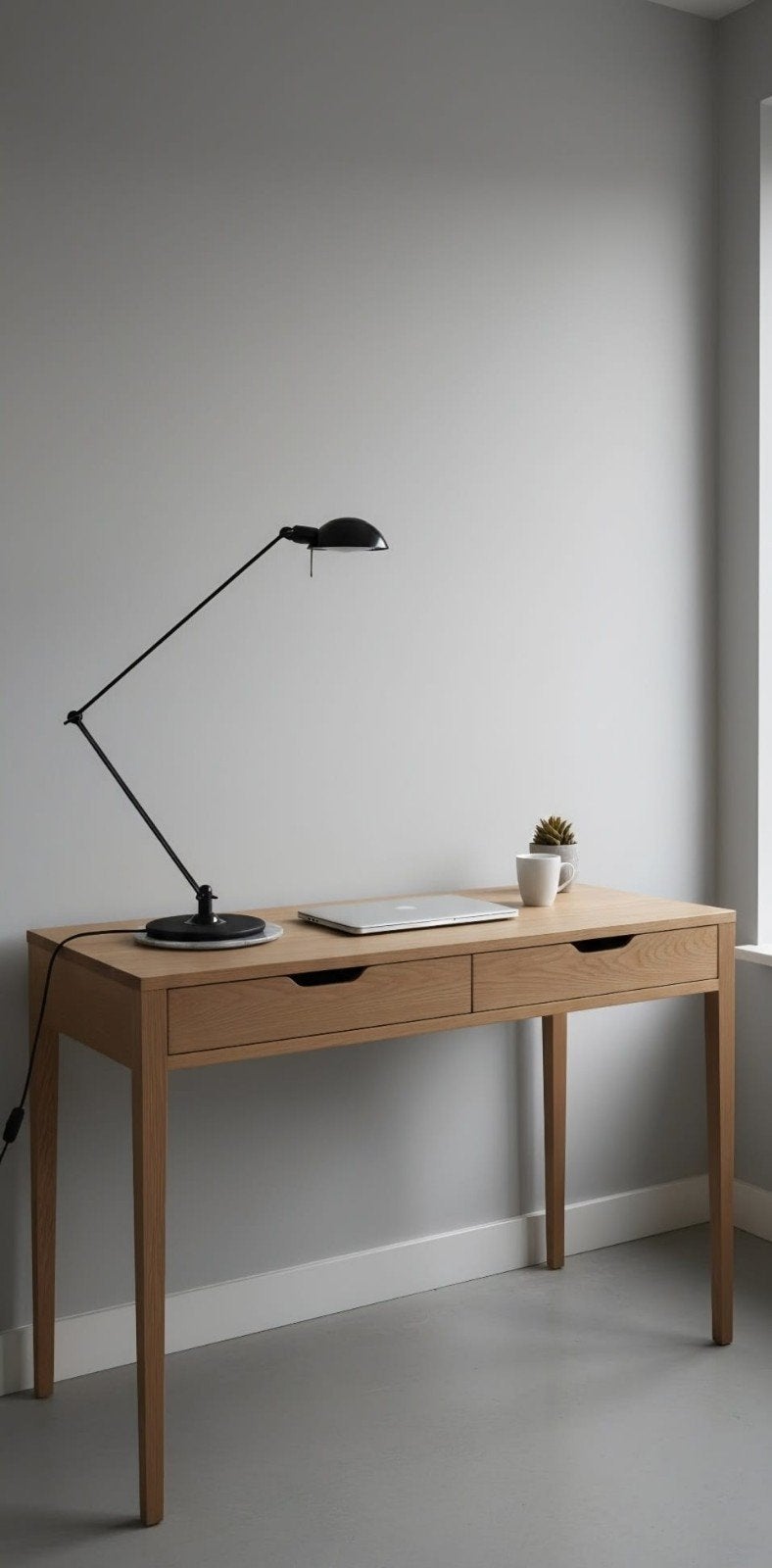 Verstelbare Bureaulamp - SMC Modern Design, Ophalen, Bureaulamp, Overige merken, Zwart