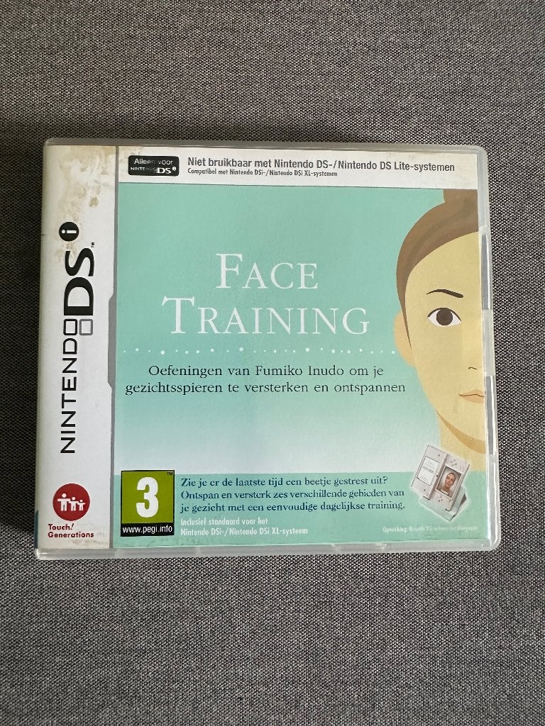Facetraining | DS, Spelcomputers en Games, Puzzel en Educatief, Gebruikt, 1 speler, Ophalen of Verzenden