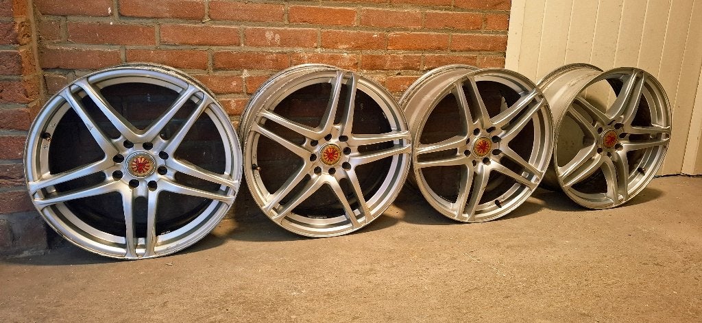 sportvelgen wolfrace 17inch, Ophalen