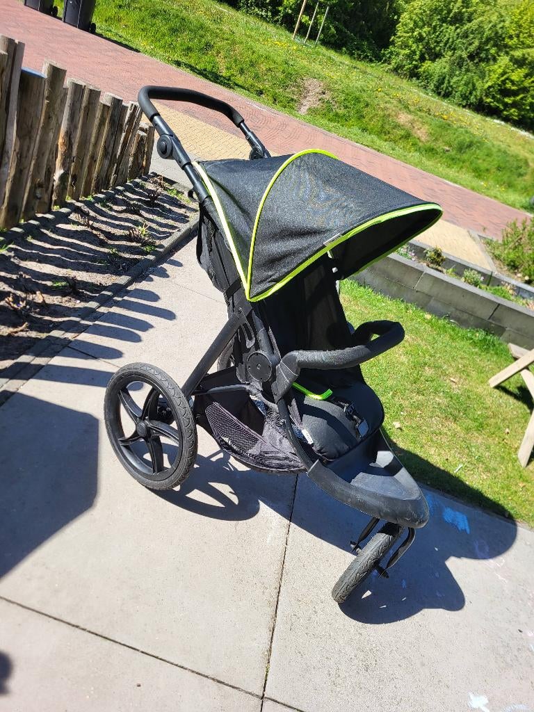 Hauck Runner Buggy, Kinderen en Baby's, Buggy's, Ophalen, Zo goed als nieuw, Overige merken, Verstelbare rugleuning