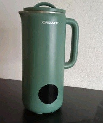 Create plantaardige melkmaker, Ophalen of Verzenden, Zo goed als nieuw, Groen, Overige merken