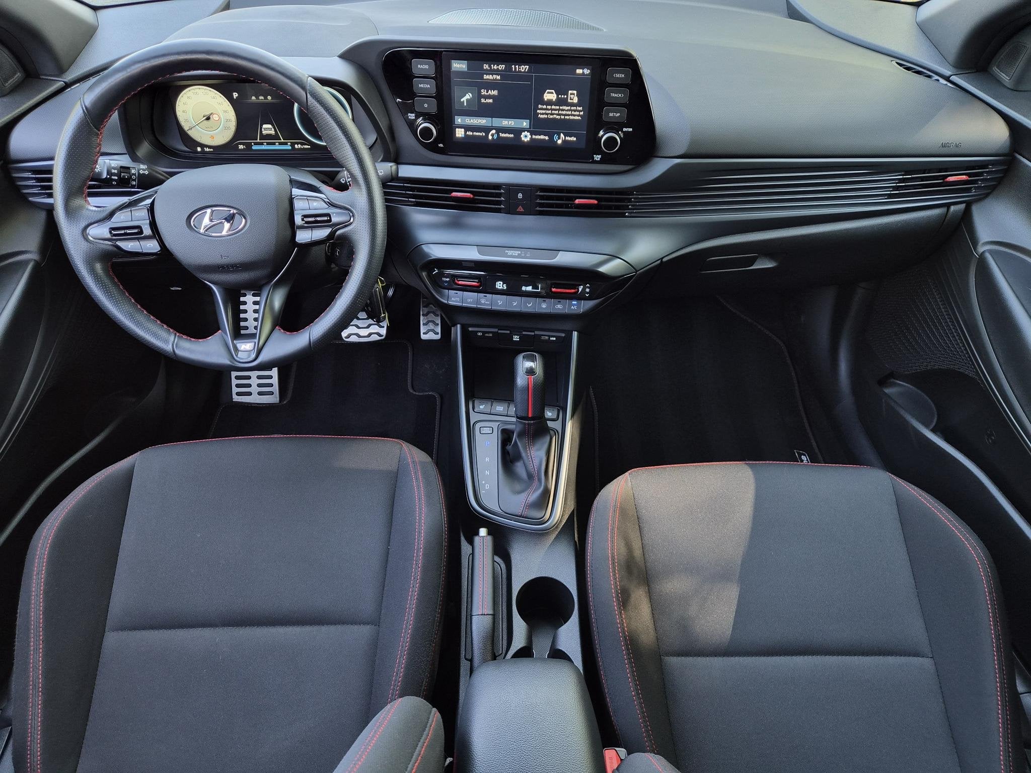 Hyundai i20 1.0 T-GDI N Line / Stuur- & Stoelverwarming / Ac, Gebruikt, Euro 6, Automatische klimaatregeling, Hybride Elektrisch/Benzine