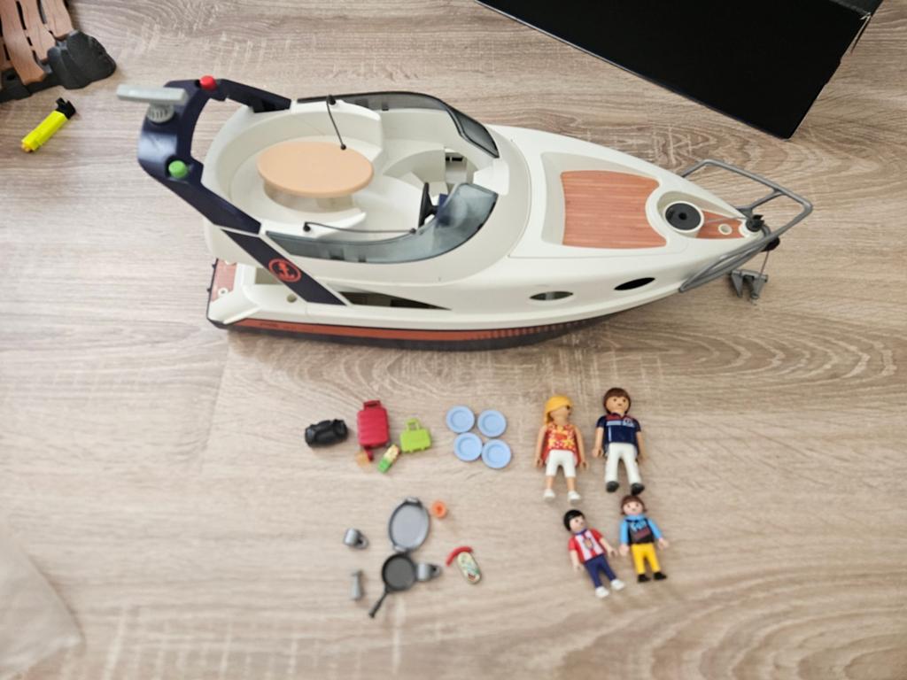 Playmobil Luxe Motorjacht (5205), Ophalen of Verzenden, Zo goed als nieuw