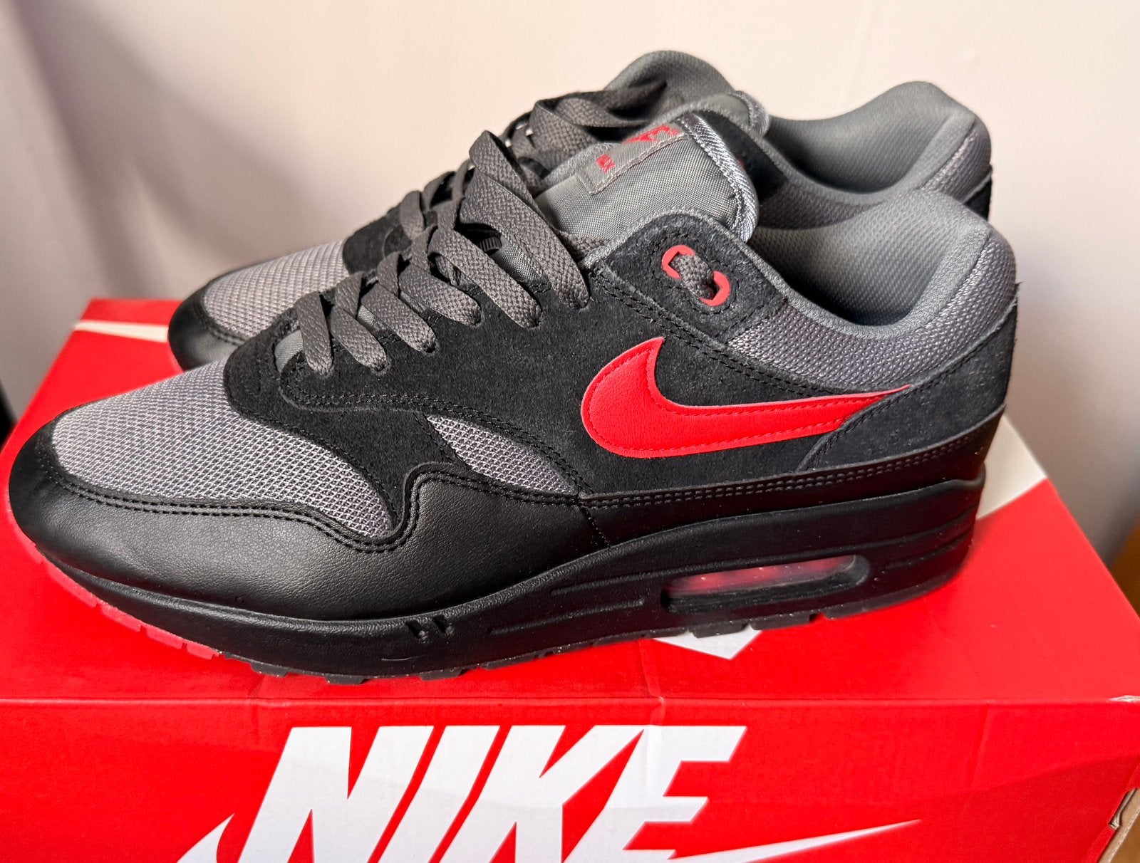 Nike Air Max 1 Essential “Vamps” – EU 46, Nike air max, Overige kleuren, Ophalen of Verzenden, Sneakers of Gympen