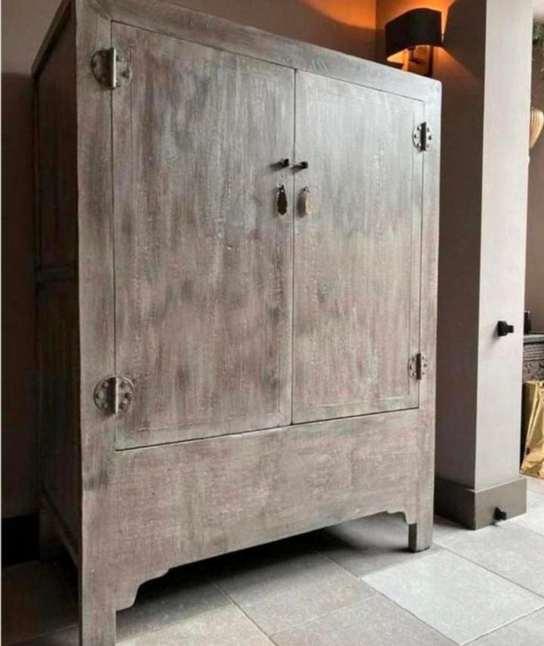 Stoere landelijke kast - Kleding, servies of voorraadkast, Ophalen, Gebruikt, 100 tot 150 cm, 150 tot 200 cm