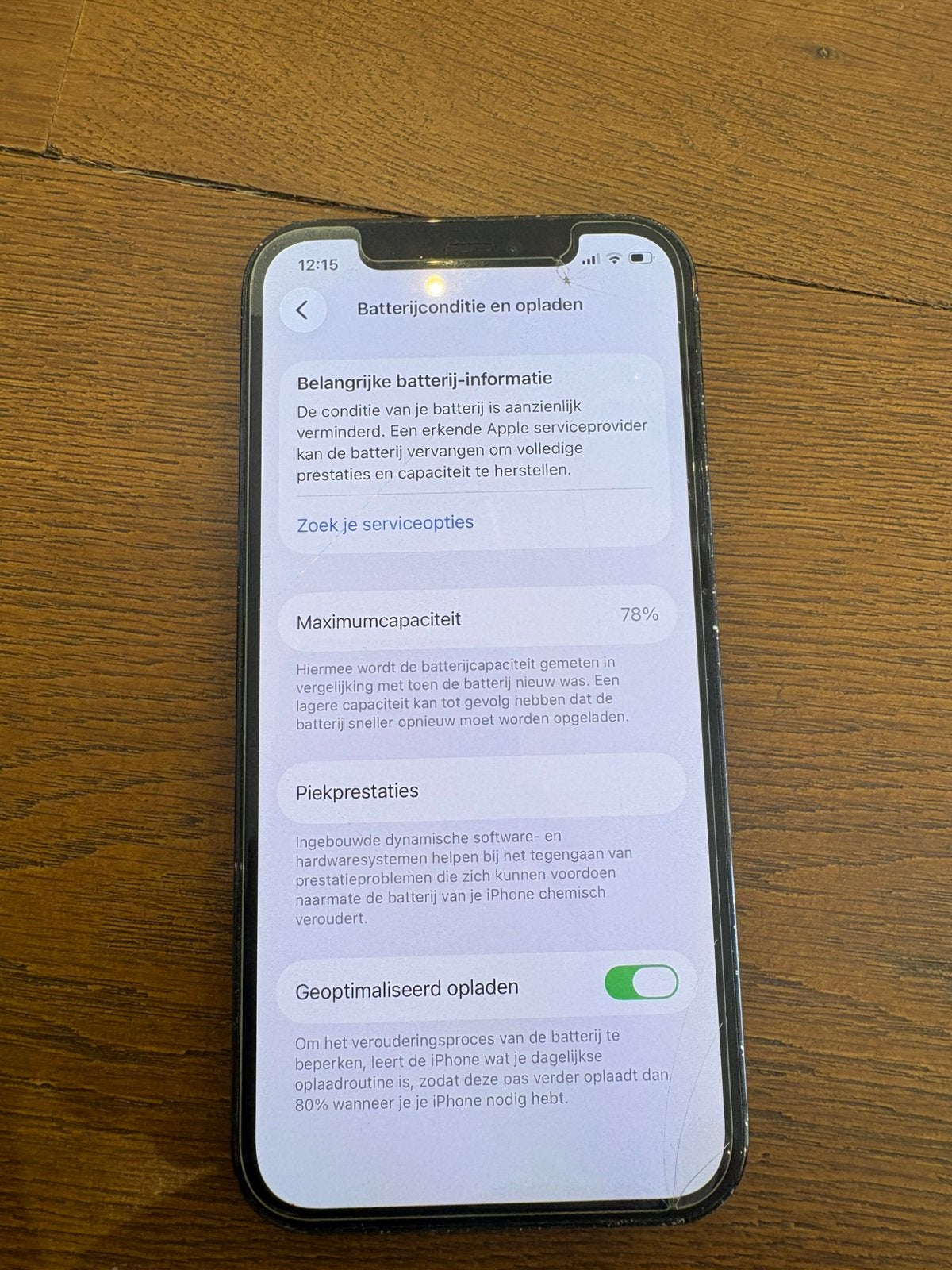 Foto 9 van iPhone 12 Pro 128GB Blauw - Zo goed als nieuw