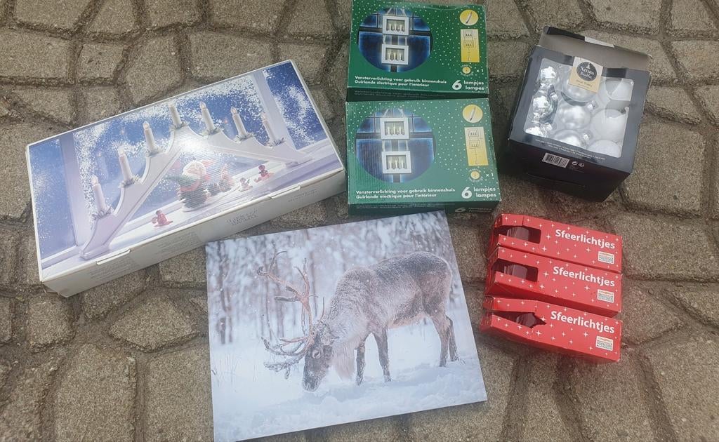 Te koop groot pakket kerstspullen, Ophalen