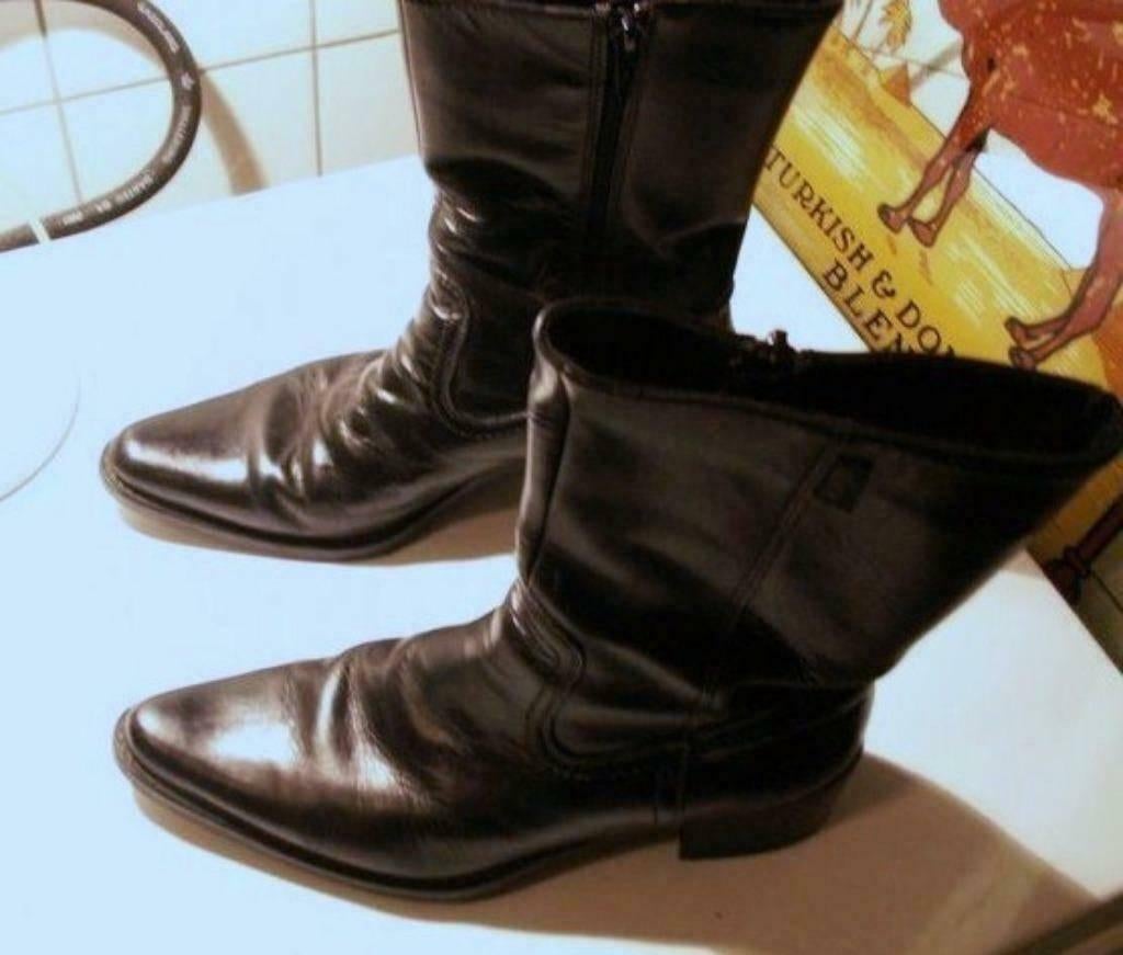 Leren wrangler laarsjes maat  36, Kleding | Dames, Schoenen, Ophalen of Verzenden, Zo goed als nieuw, Zwart