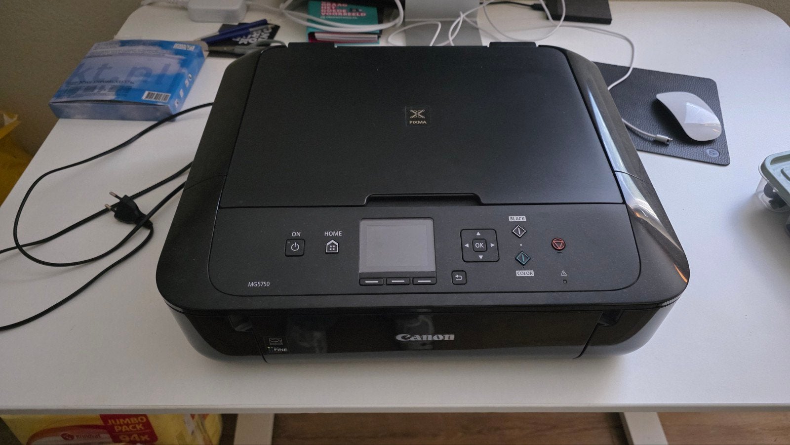 GRATIS - Canon MG5750 printer, Computers en Software, Printers, Ophalen of Verzenden, Niet werkend