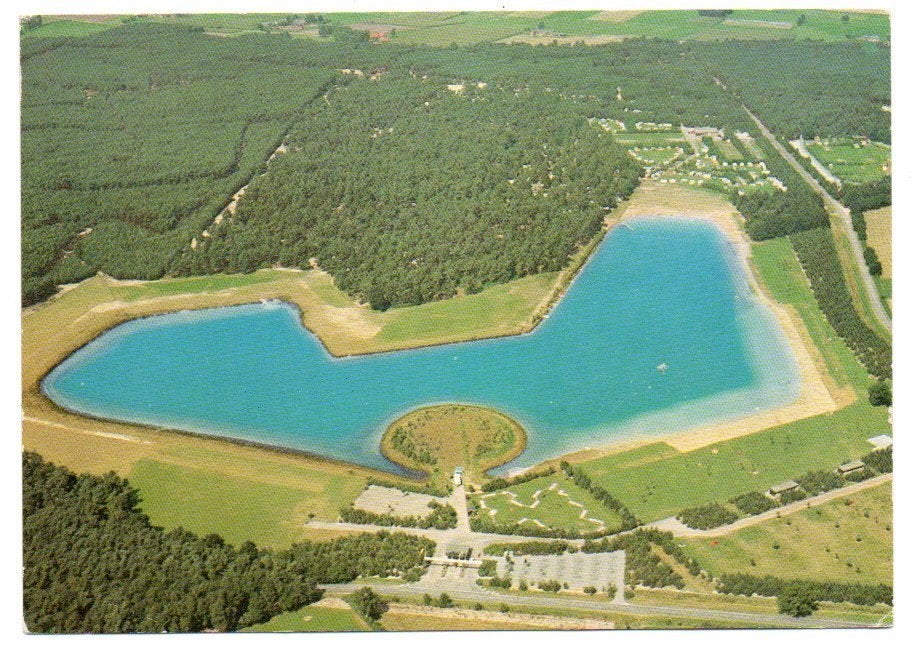 Asten Strandbad Camping Oostappen 1974, Verzamelen, Ophalen of Verzenden, 1960 tot 1980, Gelopen, Noord-Brabant