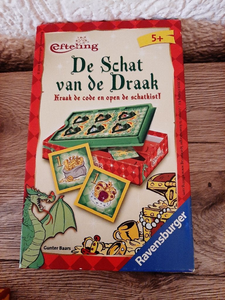 efteling 'de schat van de draak' spel, Ophalen of Verzenden, Zo goed als nieuw, Overige typen