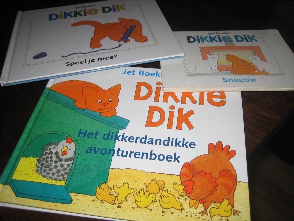 boeken Dikkie Dik, Boeken, Ophalen of Verzenden, Zo goed als nieuw, Jet Boeke, 2 tot 3 jaar
