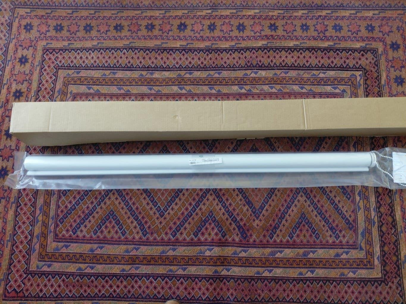 Veneta Rolgordijn - verduisterend Wit, 114x170 cm NIEUW!, Verduisterend, Overige merken, 114 cm, Wit