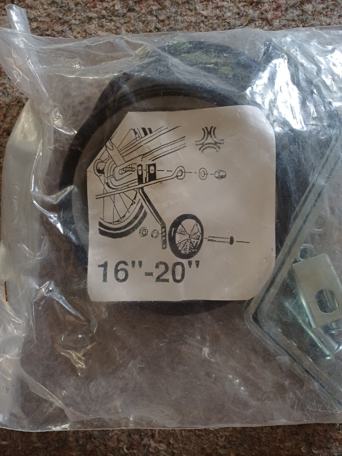 zijwieltjes voor kinderfiets 16/ 20 inch, Overige typen, Kinderfiets, Ophalen of Verzenden, Nieuw
