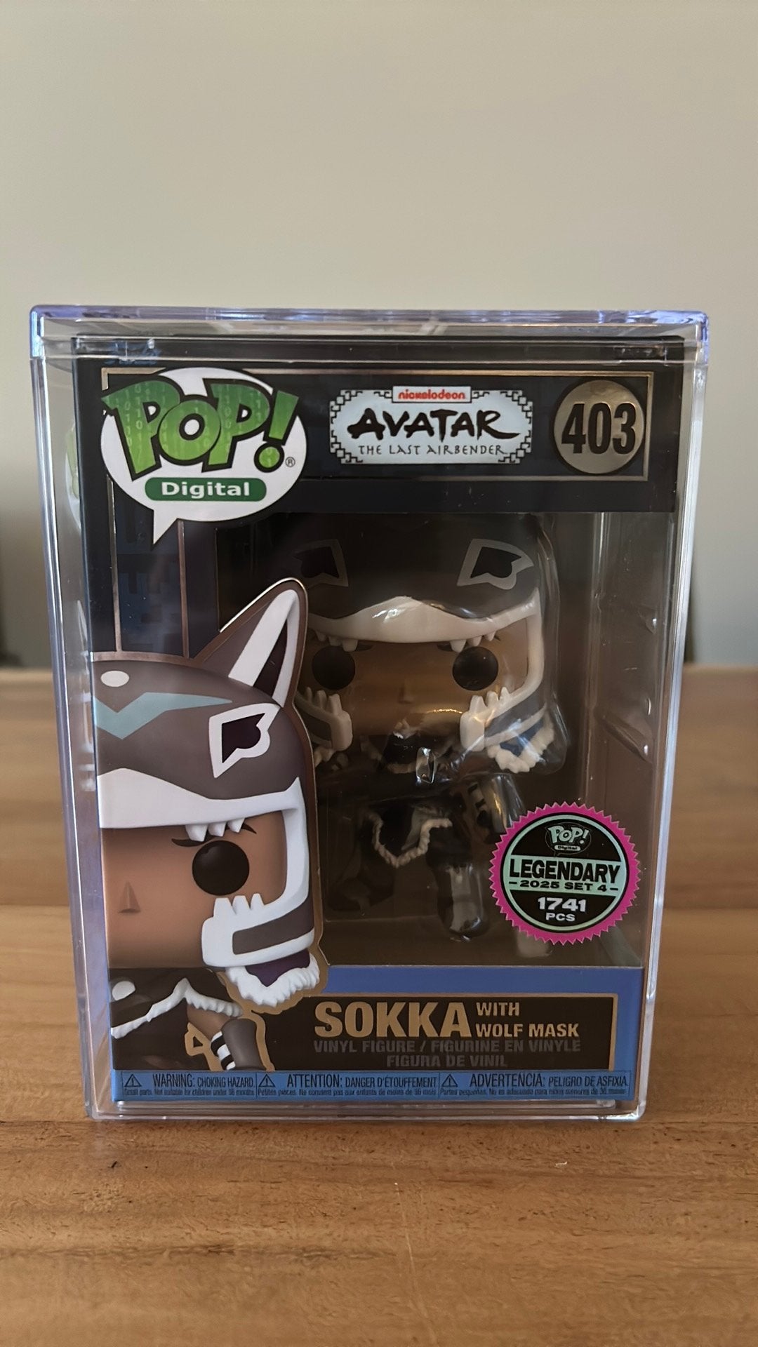 Sokka with Wolf Mask nft funko 403, Ophalen of Verzenden, Zo goed als nieuw