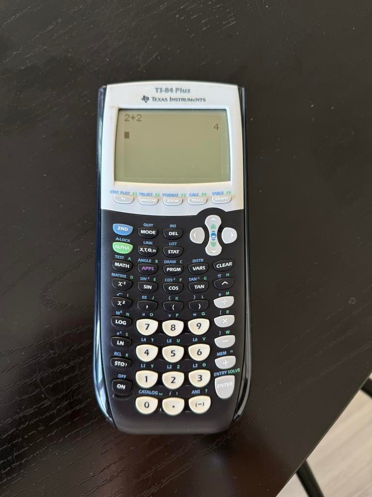 TI-84 Plus Texas Instruments graphic calculator, Ophalen of Verzenden, Grafische rekenmachine, Gebruikt