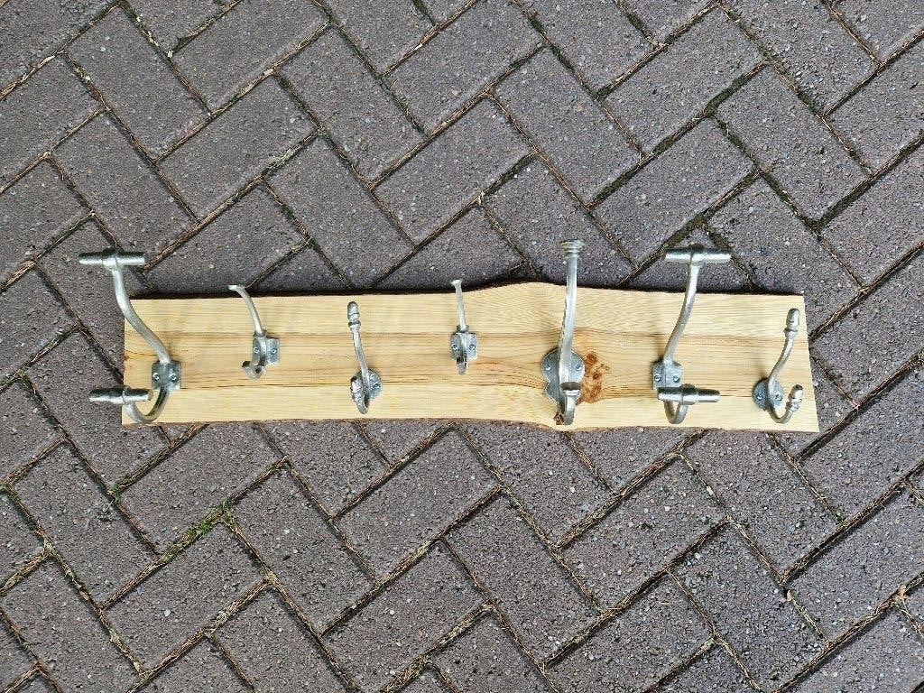 Kapstok (aan de muur), Huis en Inrichting, Woonaccessoires | Kapstokken, Zo goed als nieuw, Minder dan 100 cm, Metaal, Ophalen