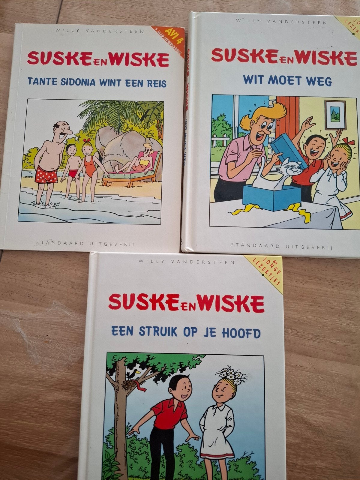 Suske en Wiske AVI Leesboekjes - 3 Stuks (Jonge Lezertjes), Boeken, Ophalen of Verzenden, Gelezen, Willy Vandersteen