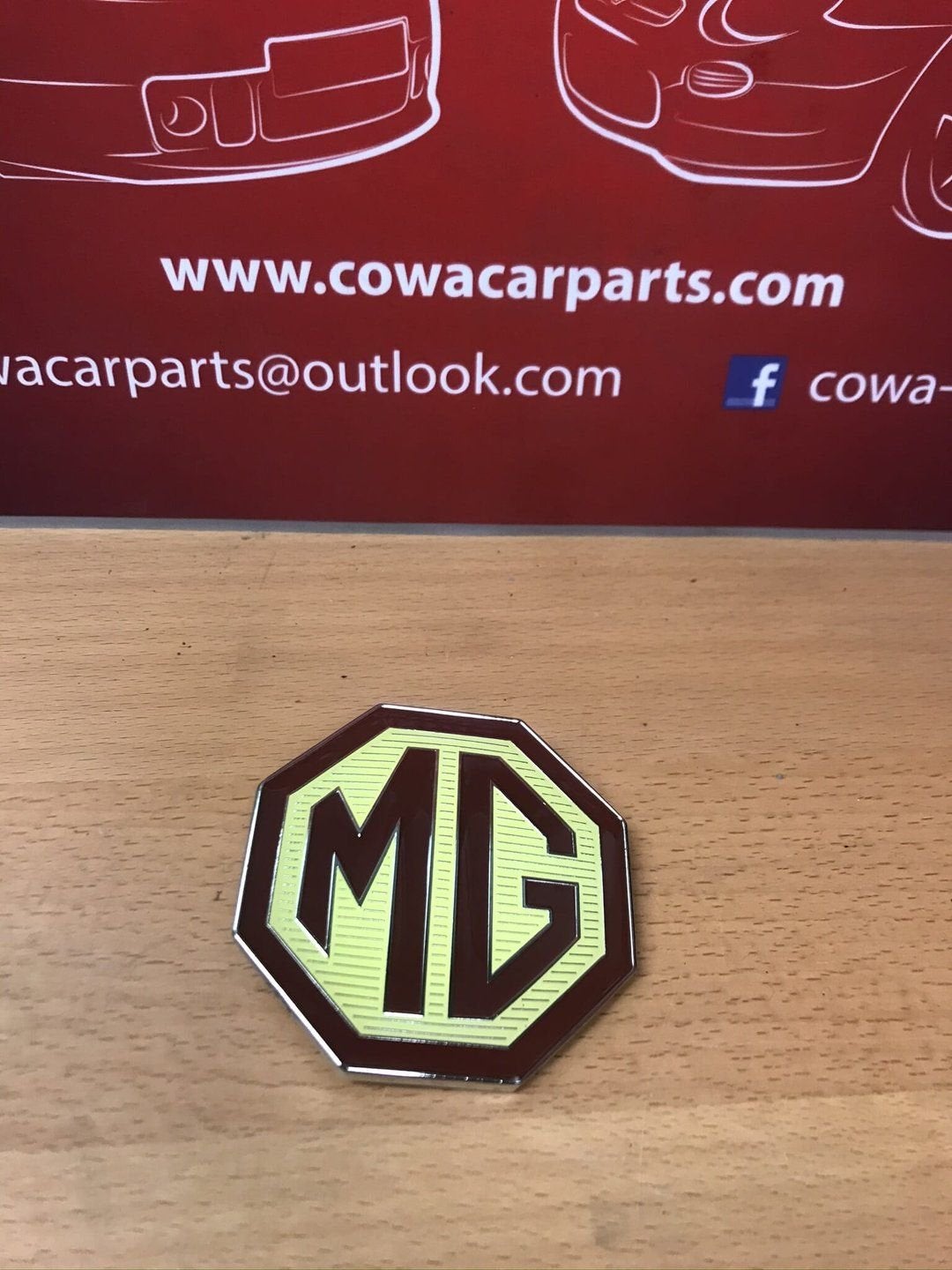 mg f mgf mg tf mgtf 7 cm x 7 cm voor of achter logo, -, -, Nieuw, Ophalen of Verzenden