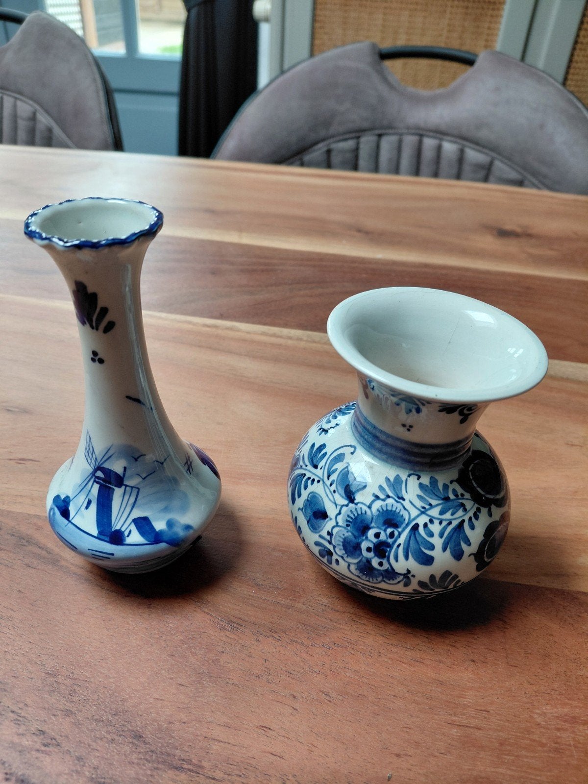 Prachtig Delfts Blauw Servies en Decoratie Set, Ophalen