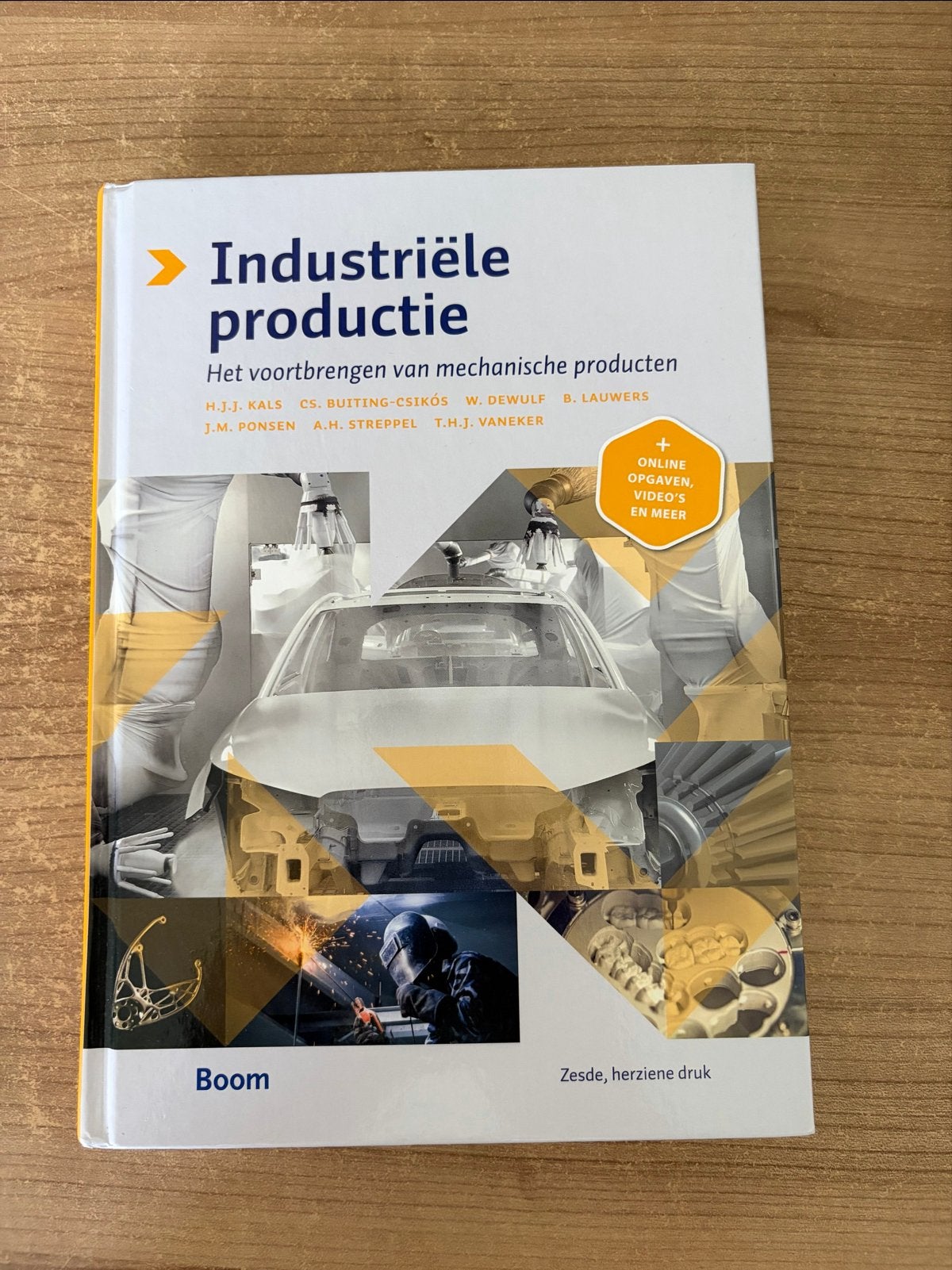 Industriële Productie - zesde herziene druk, Boeken, Techniek, Ophalen of Verzenden, Zo goed als nieuw, Werktuigbouwkunde
