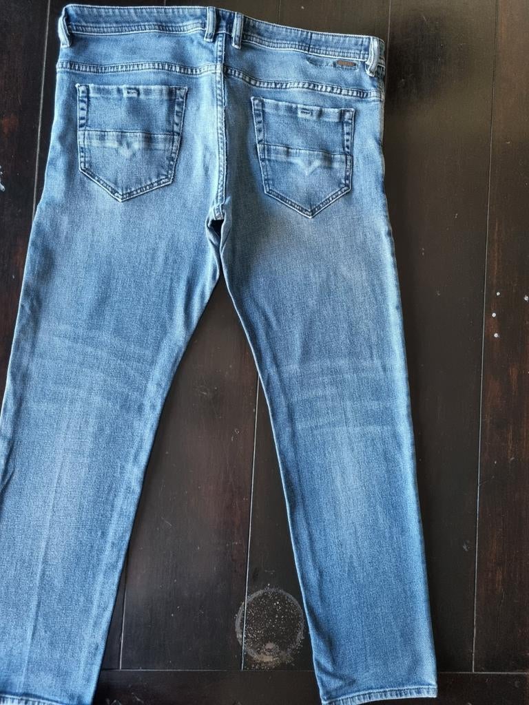 DIESEL THOMMER SLIM SKINNY STRETCH JEANS SIZE 38/30, Kleding | Heren, Spijkerbroeken en Jeans, Diesel, Blauw, W32 (confectie 46) of kleiner