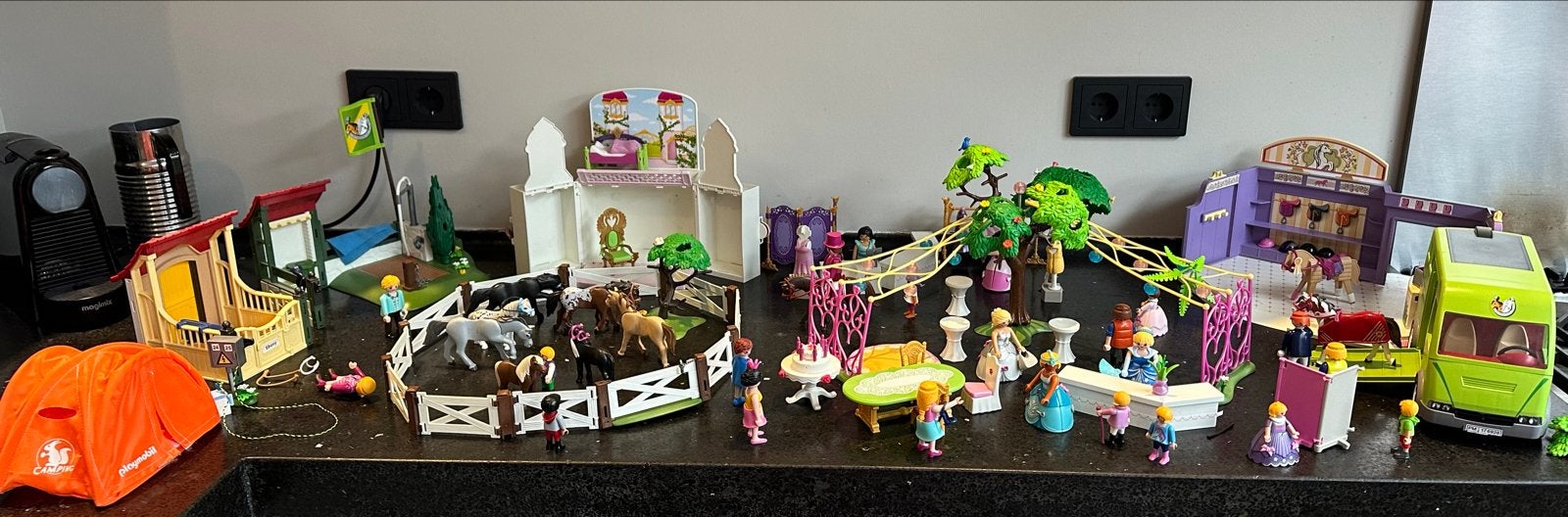 Grote Playmobil set: Paarden, prinsessen en meer!