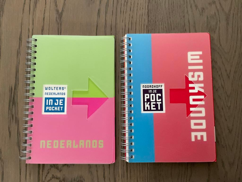 Boekjes In je pocket - Nederlands en Wiskunde, Ophalen of Verzenden, Zo goed als nieuw, Overige niveaus, Nederlands