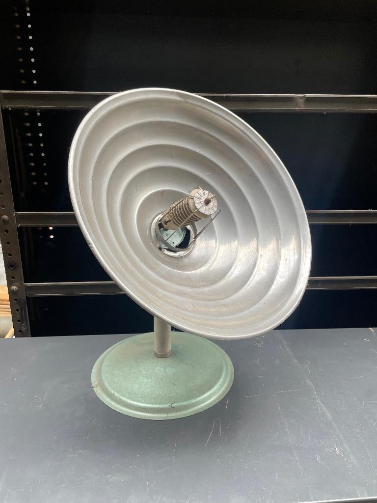 Industriële Vintage warmtelamp straallamp tafellamp Antiek, Ophalen