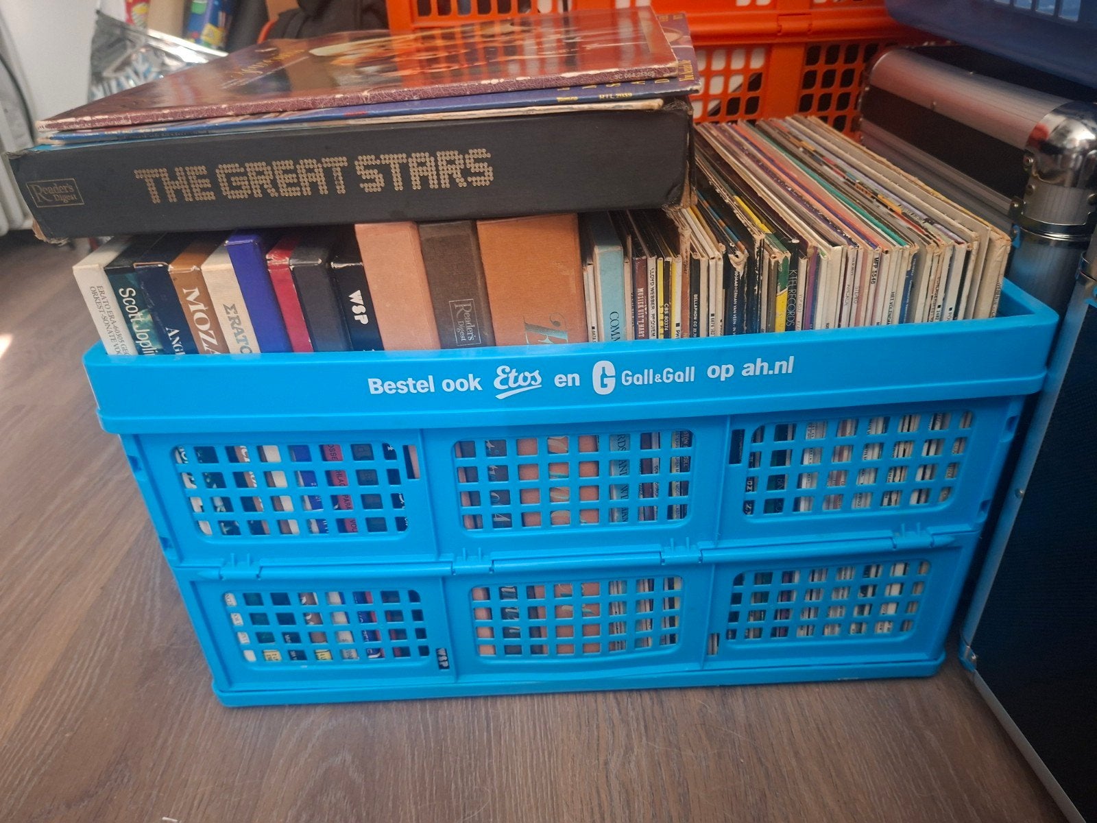 Collectie vinyl platen, inclusief singles, Ophalen, Gebruikt, Overige formaten, Overige typen