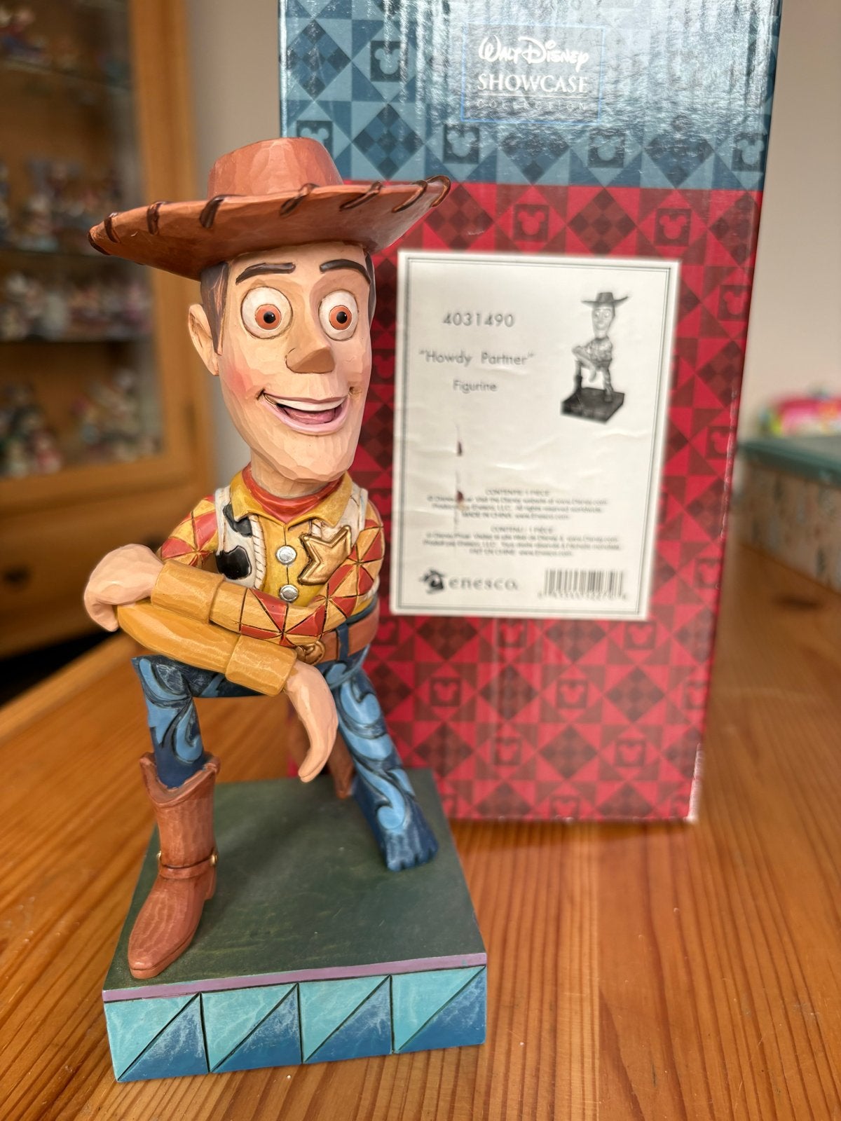 Disney Showcase Woody "Howdy Partner" Figurine, Verzamelen, Ophalen of Verzenden, Zo goed als nieuw