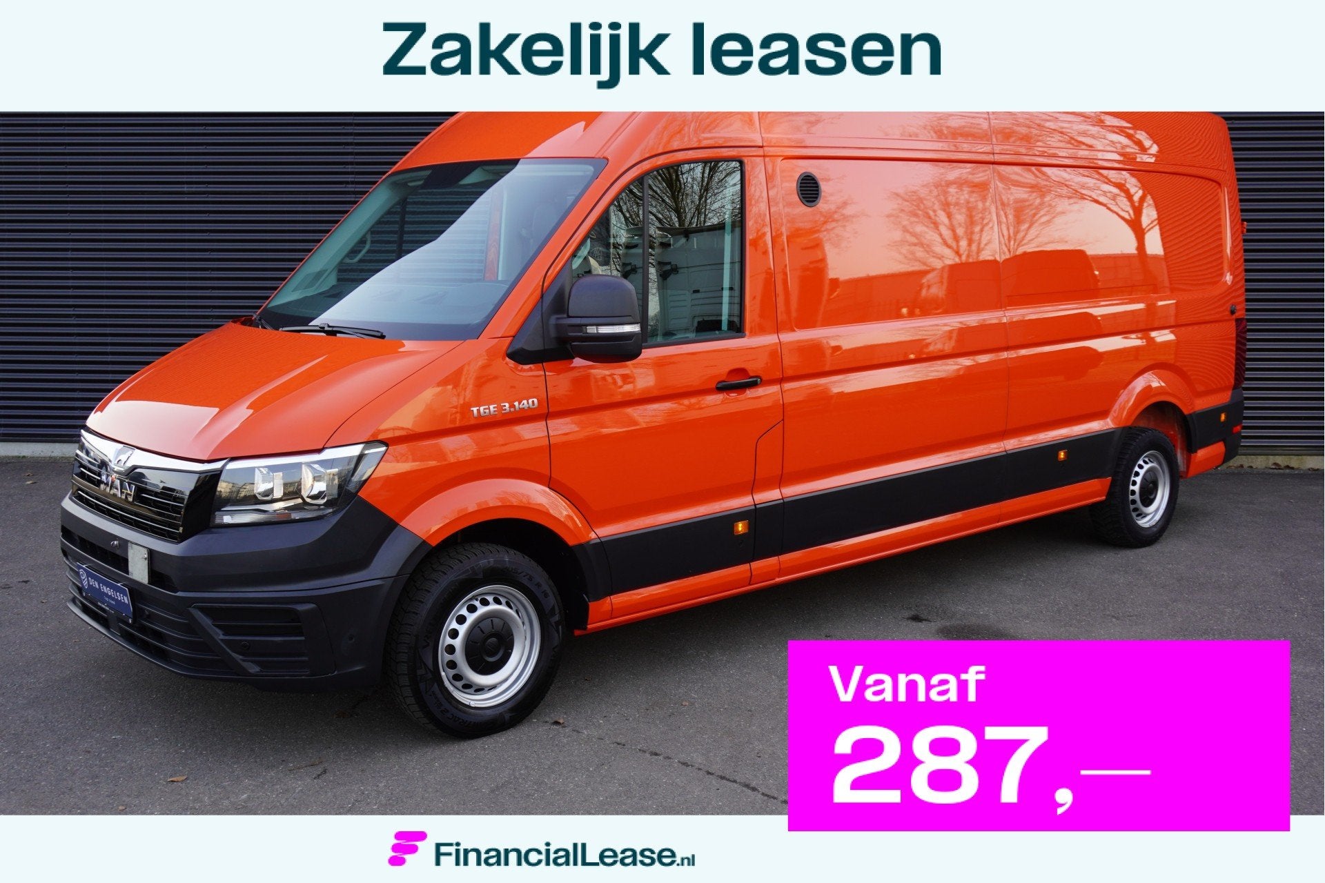 MAN TGE 140pk L4H3/L3H2 Apple Carplay Camera Airco Parkeerse, Achterwielaandrijving, Gebruikt, Bedrijf, 750 kg