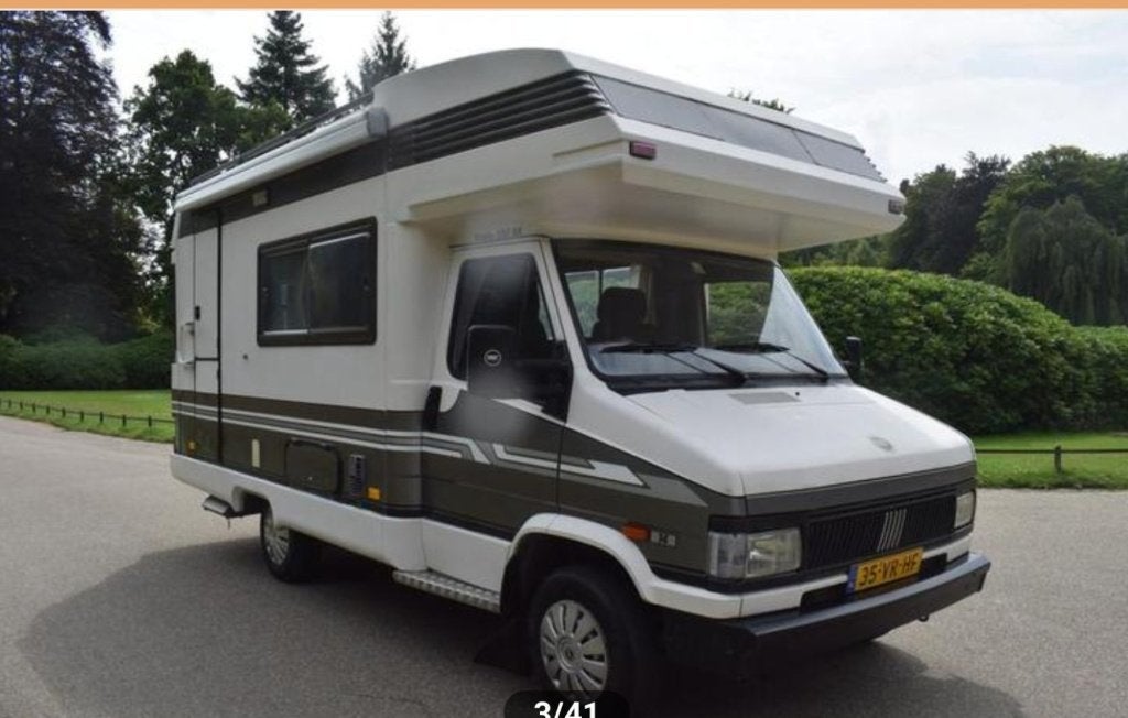 Hobby 550 AK camper 1992 APK 07-2027, Alkoof, Fiat, Treinzit, Particulier