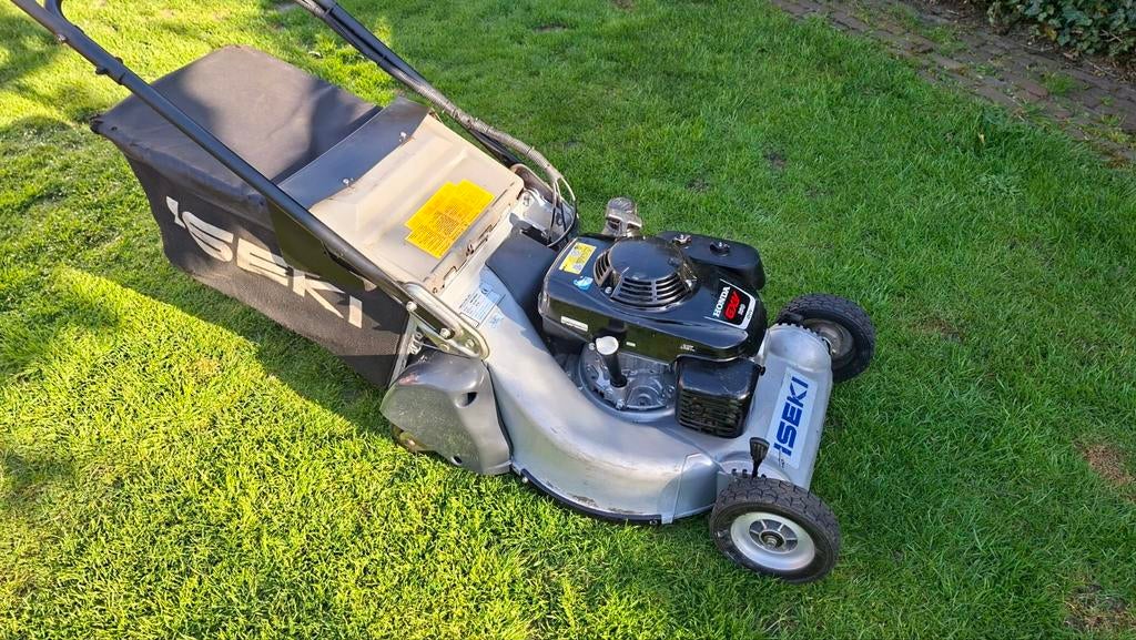 Iseki/Honda sw8210 pro benzine walsmaaier 2023., Ophalen, Cirkelmaaier, Iseki/Honda, Zo goed als nieuw