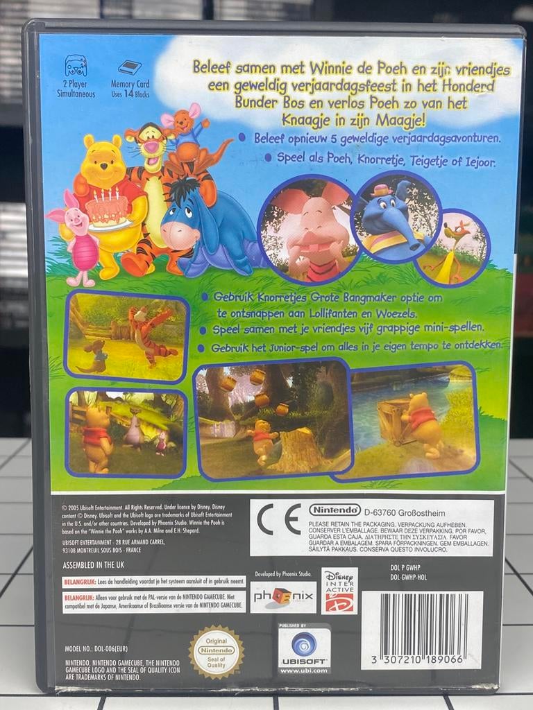 Disney’s Winnie the Pooh Rumbly Tumbly Adventure, Spelcomputers en Games, Avontuur en Actie, Gebruikt, Www.ubisoft.com, 1 speler