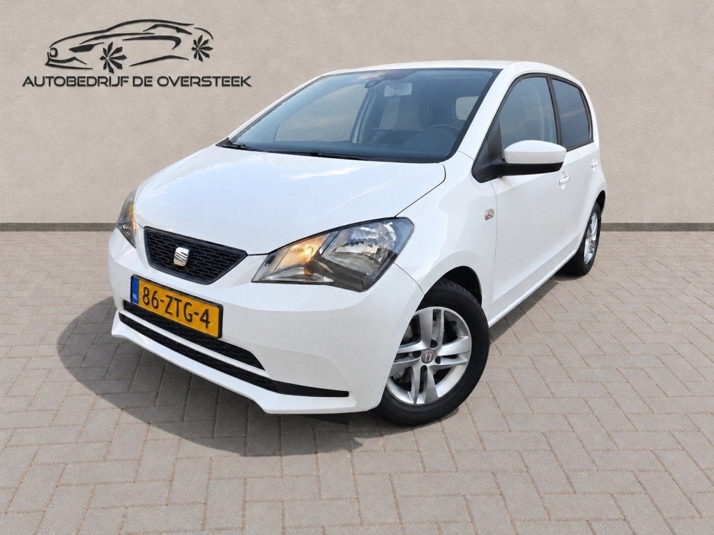 Seat MII 1.0 Style Chic NAVI Stoelverwarming 5 deurs, Auto's, Voorwielaandrijving, Euro 5, Gebruikt, Huisgarantie