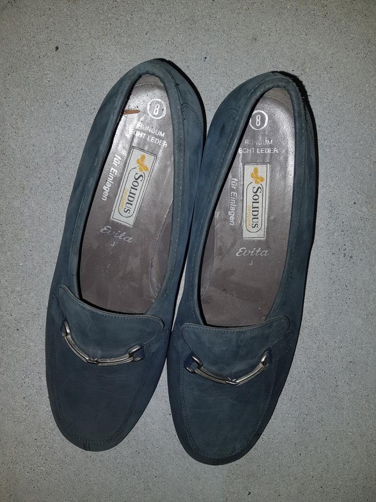 Evita Solidus dames instappers mt. 8, Kleding | Dames, Evita Solidus, Blauw, Instappers, Nieuw