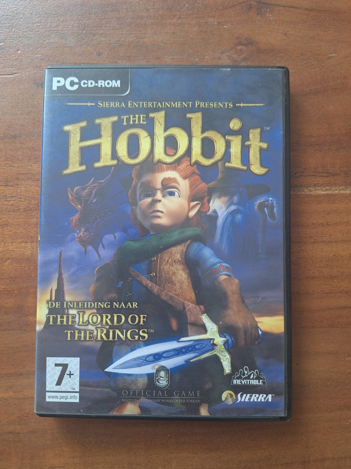 The Hobbit PC CD-ROM - Zonder boekje, Spelcomputers en Games, Games | Pc, Gebruikt, Role Playing Game (Rpg), 1 speler, Vanaf 7 jaar
