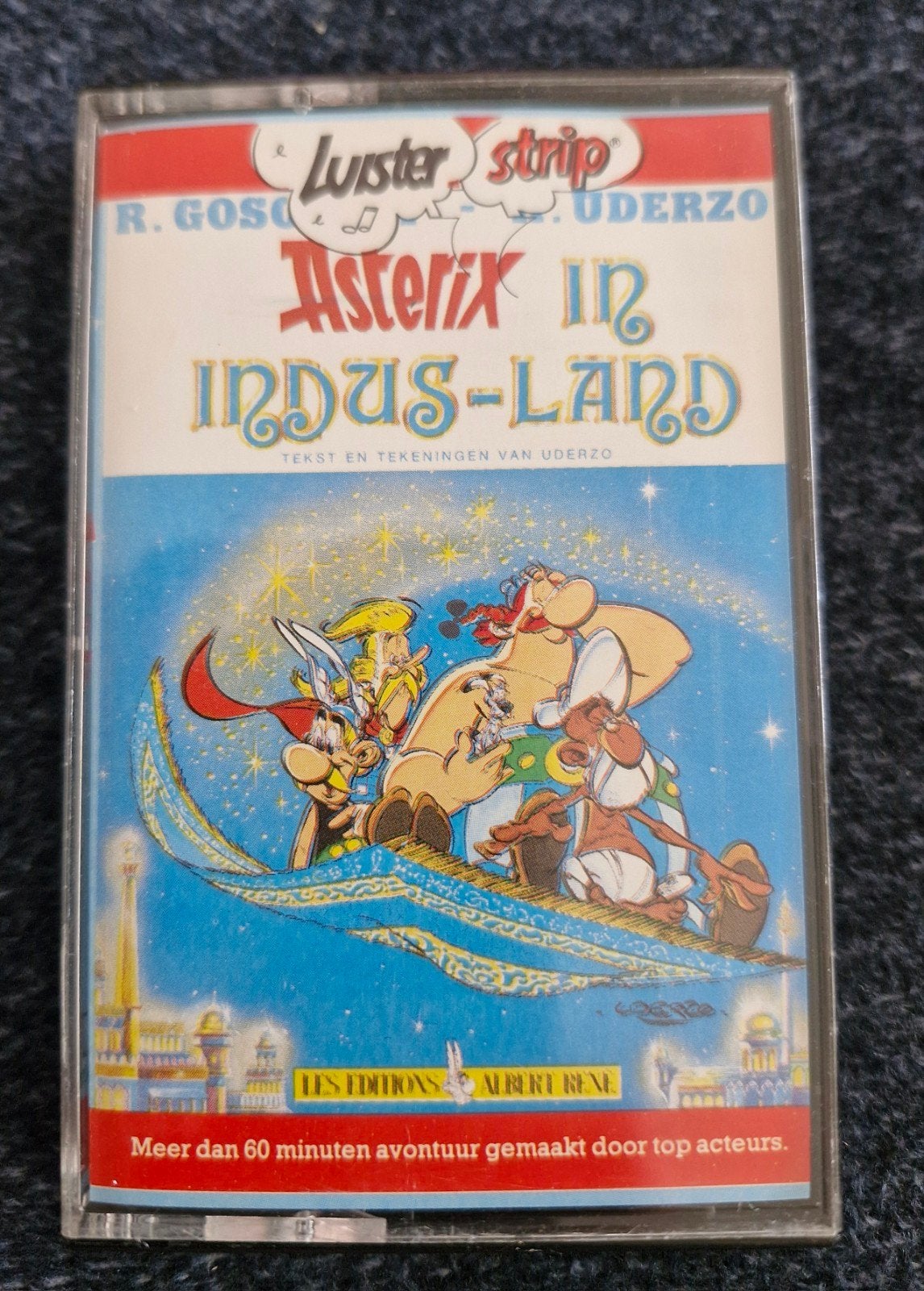 Luisterstrip Asterix in Indus-Land cassettebandje, Gebruikt, Kinderen en Jeugd, 1 bandje, Ophalen of Verzenden