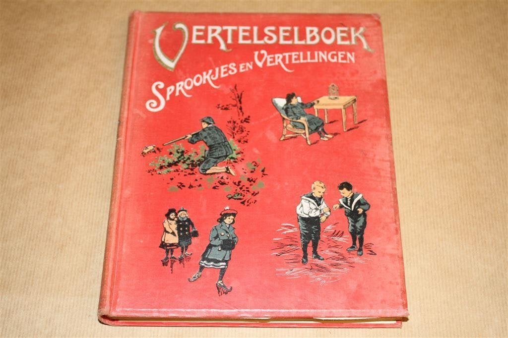 Vertelselboek. Sprookjes en Vertellingen. ca. 1900., Antiek en Kunst, Ophalen of Verzenden